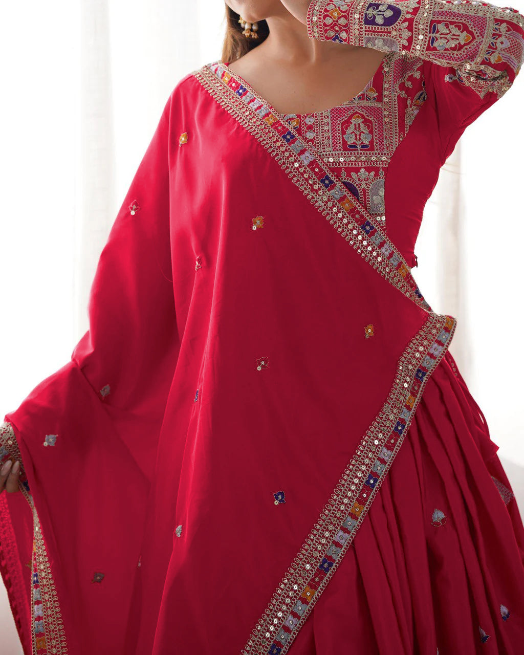 Pink Designer lehengha Choli For Women